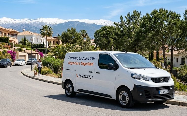 Furgoneta Cerrajero La Zubia Granada 24h